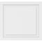 Ekena Millwork Harrison Raised Panel Decorative Wall Panel, 28"W x 26"H x 5/8"P WALP28X26X062HAR - alternate 4
